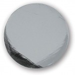 Obrázek Lesklý kovový stříbrný žeton velikosti 10,-/0,5€