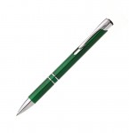 Obrázek Tmavě zelené plastové kuličkové pero JOLA,modrá n