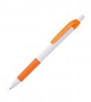 Obrázek Kuličkové pero DENI, bílo-oranžové
