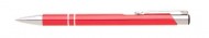 Obrázek Hliník. kuličkové pero LARA červená-lesk