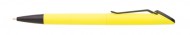 Obrázek Žluté kuličkové pero NELA NEO s kovovým klipem