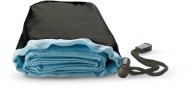 Obrázek Světle modrý sportovní ručník v nylonovém sáčku