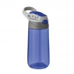 Obrázek Transparentní modrá 450ml tritanová láhev na pití