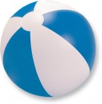 Obrázek Modro-bílý plážový nafukovací míč
