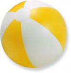Obrázek Žluto-bílý plážový nafukovací míč