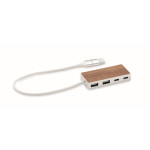 Obrázek USB hub/ rozbočovač 4 porty, délka kabelu 27,5 cm