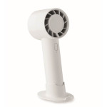 Obrázek Malý přenosný ventilátor 2000 mAh, bílý