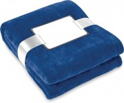 Obrázek Modrá fleecová deka s komplimentkou