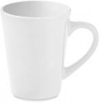 Obrázek Bílý keramický hrnek na kávu do písmene V, 180 ml
