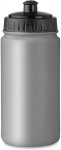 Obrázek Matně stříbrná plastová sportovní láhev, 500 ml
