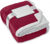Obrázek Vínová fleecová deka s podšitím a komplimentkou
