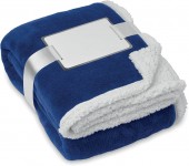 Obrázek Modrá fleecová deka s podšitím a komplimentkou