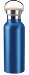Obrázek Nerezová modrá termoska s kovovým držadlem 0,5l