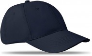 Obrázek Šestipanelová baseballová čepice, modrá