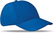 Obrázek Šestipanelová baseballová čepice, královská modrá