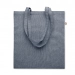 Obrázek Modrá nákupní taška z recyklované bavlny