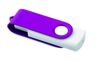 Obrázek Twister Rotoflash fialovo-bílý USB flash disk 2GB