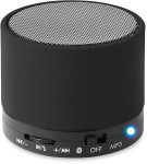 Obrázek Černý válcový bluetooth reproduktor