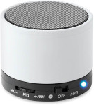 Obrázek Bílý válcový bluetooth reproduktor