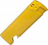 Obrázek Žlutý plnitelný piezo zapalovač s otvírákem