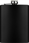Obrázek Matná černá butylka / likérka, 237 ml