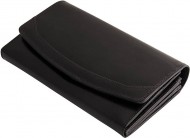 Obrázek Dámská černá kožená peněženka