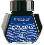 Obrázek WATERMAN Lahvičkový inkoust - modročerný