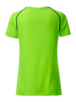 Obrázek Dámské funkční tričko SPORT 130, zelená/černá S