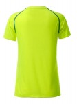 Obrázek Dámské funkční tričko SPORT 130, žlutá/modrá M
