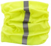 Obrázek Žlutá reflexní bandana - šátek/nákrčník/čepice