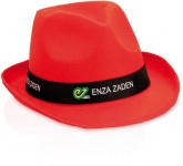 Obrázek Červený textilní unisex klobouk