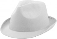 Obrázek Bílý textilní unisex klobouk