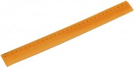 Obrázek Oranžové ohebné plastové pravítko 