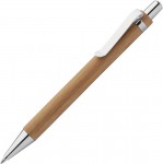 Obrázek Bambusové kuličkové pero s kovovým klipem