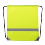 Obrázek Žlutý polyesterový batoh s reflexními díly