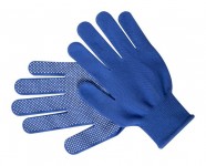Obrázek Pár elastických nylonových rukavic, modré