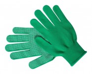 Obrázek Pár elastických nylonových rukavic, zelené
