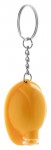 Obrázek Žlutý plast. přívěšek, tvar přilby s LED světlem 
