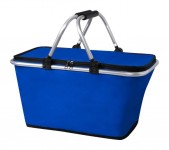 Obrázek Skládací nákupní či piknikový termo košík, modrý