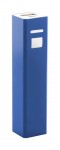 Obrázek Modrá hliníková USB power banka 2200 mAh