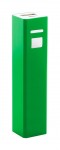 Obrázek Zelená hliníková USB power banka 2200 mAh