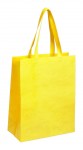 Obrázek Žlutá nákupní taška z net. textilie, stř.dlouhé uši