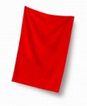 Obrázek Červený ručník LUXURY 30x50 cm, gramáž 400 g/m2