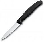 Obrázek Černý nůž na zeleninu VICTORINOX, hladké ostří 8cm