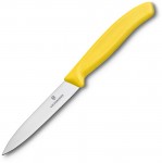 Obrázek Žlutý nůž na zeleninu VICTORINOX, hladké ostří 8cm