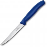 Obrázek Modrý steakový nůž VICTORINOX 11cm, vlnkové ostří