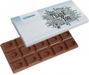 Obrázek Belgická mléčná čokoláda 90g na zakázku, od 100 ks