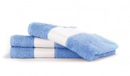 Obrázek Sv. modrý ručník PRINT s tiskem 400 g/m2, od 50 ks