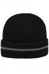 Obrázek Černá zimní čepice s reflexním pruhem