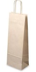 Obrázek Papírová taška 15x8x40 cm, kroucená šňůra, bílá